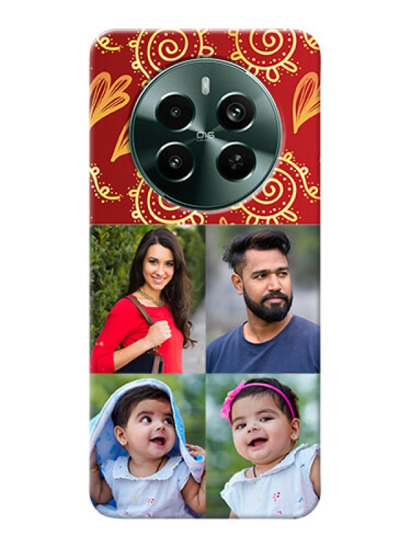 Custom Narzo 70 Pro 5G Mobile Phone Cases: 4 Image Traditional Design