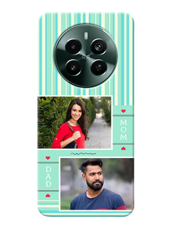 Custom Narzo 70 Pro 5G custom mobile phone covers: Mom And Dad Pic Design