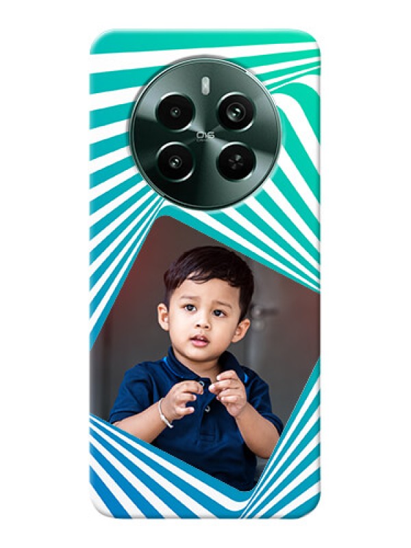 Custom Narzo 70 Pro 5G Personalised Mobile Covers: Abstract Spiral Design