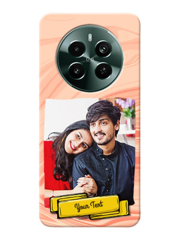 Custom Narzo 70 Pro 5G Customized Phone Cases: Marble Texture Design