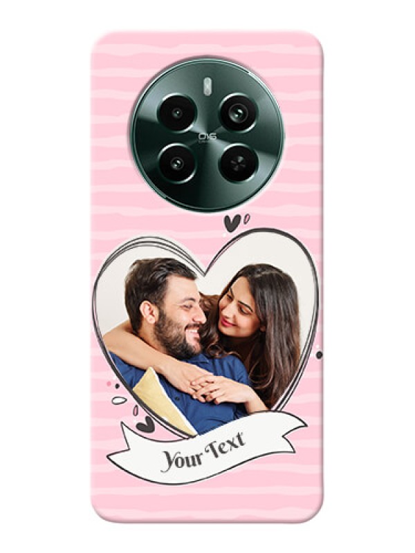 Custom Narzo 70 Pro 5G custom mobile phone covers: Vintage Heart Design