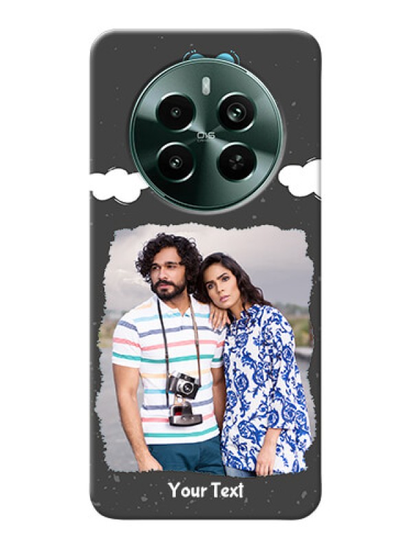 Custom Narzo 70 Pro 5G Mobile Back Covers: splashes with love doodles Design