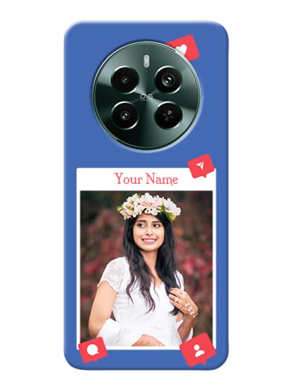 Custom Narzo 70 Pro 5G Custom Phone Case with Like Share And Comment Design