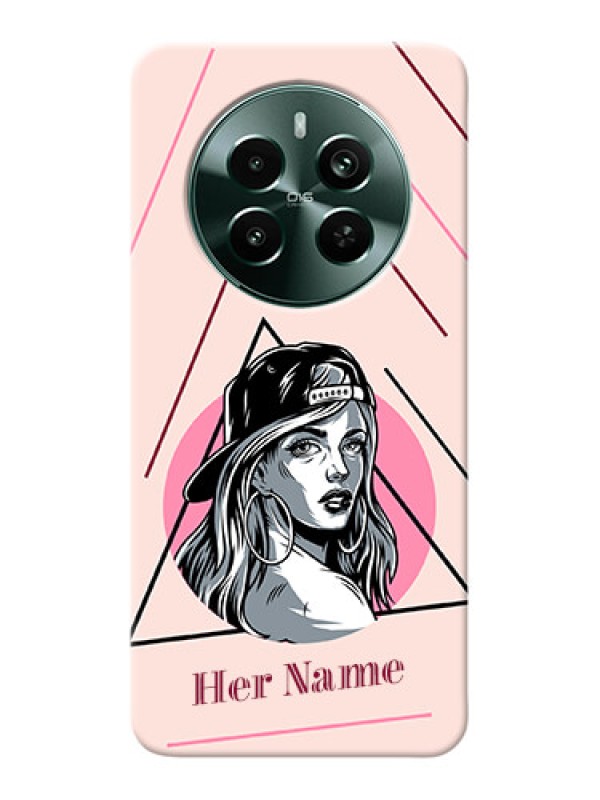 Custom Narzo 70 Pro 5G Personalized Phone Case with Rockstar Girl Design