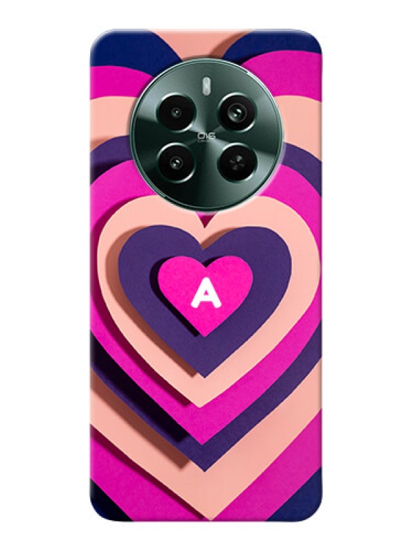 Custom Narzo 70 Pro 5G Custom Mobile Case with Cute Heart Pattern Design