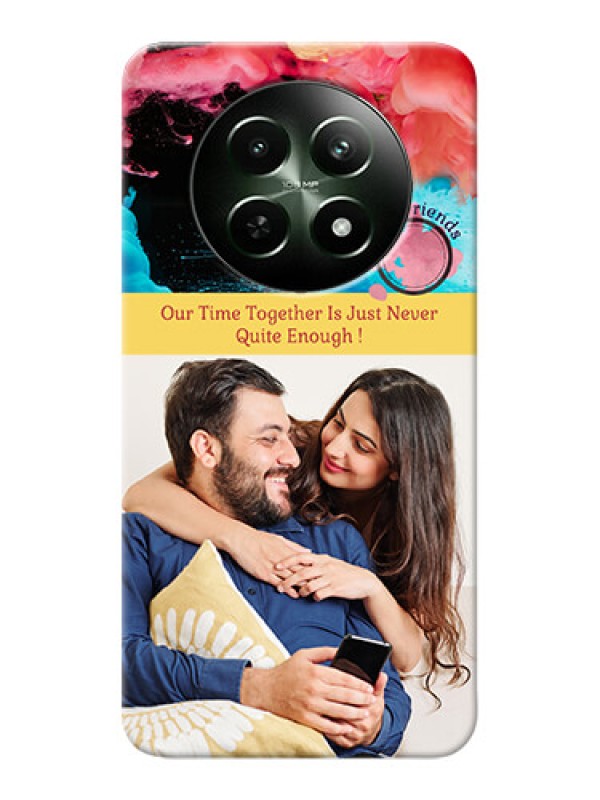 Custom Realme Narzo 70X 5G Mobile Cases: Quote with Acrylic Painting Design