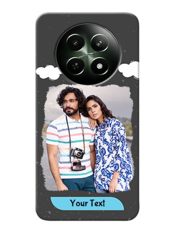 Custom Realme Narzo 70X 5G Mobile Back Covers: splashes with love doodles Design