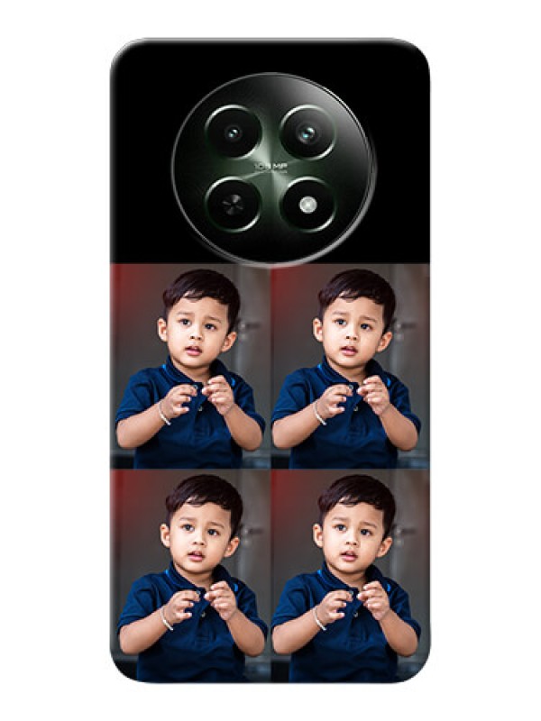 Custom Realme Narzo 70X 5G 4 Image Holder on Mobile Cover