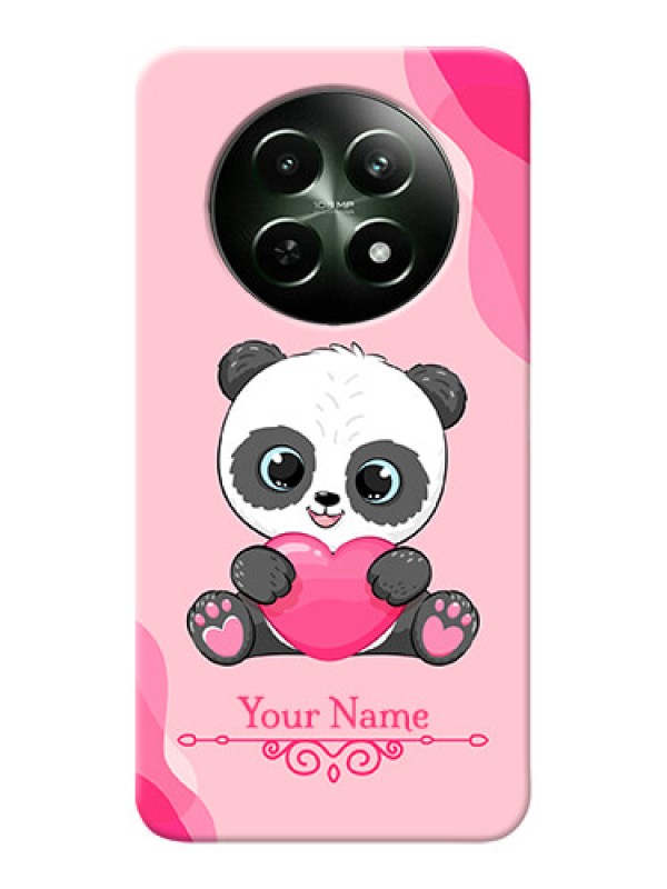 Custom Realme Narzo 70X 5G Custom Mobile Case with Cute Panda Design