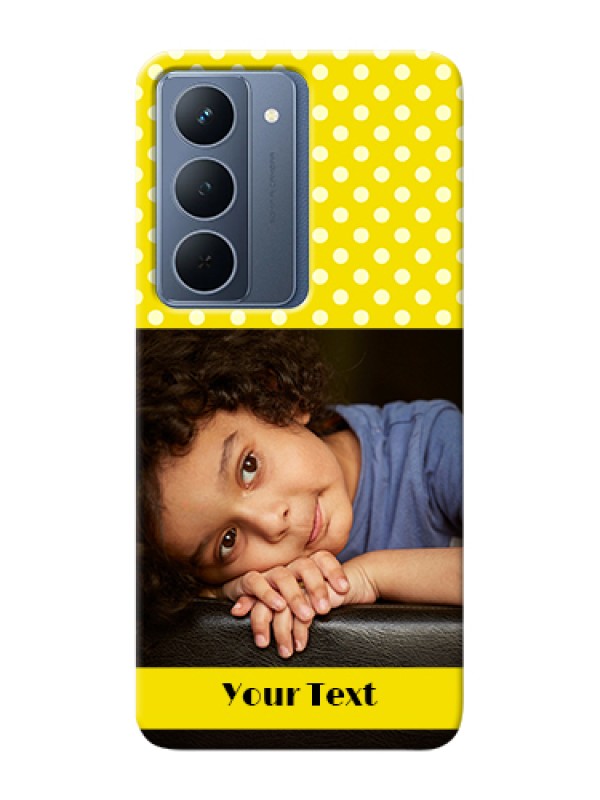 Custom Narzo 80x 5G Custom Hard Phone Case - Bright Yellow Case Design