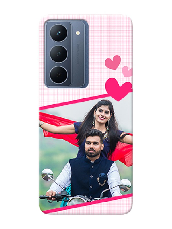 Custom Narzo 80x 5G Custom Hard Phone Case - Love Shape Heart Design