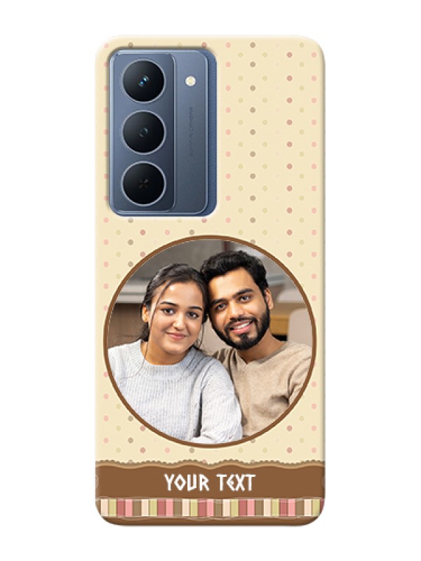 Custom Narzo 80x 5G Custom Hard Phone Case - Brown Dotted Mobile Case Design