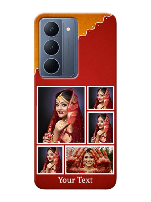 Custom Narzo 80x 5G Custom Hard Phone Case - Wedding Pic Upload Design
