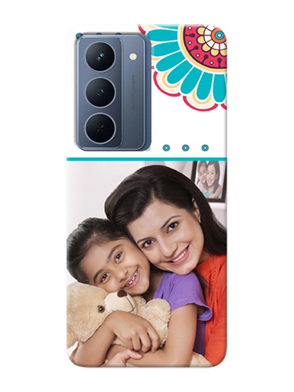 Custom Narzo 80x 5G Custom Hard Phone Case - Flower Design