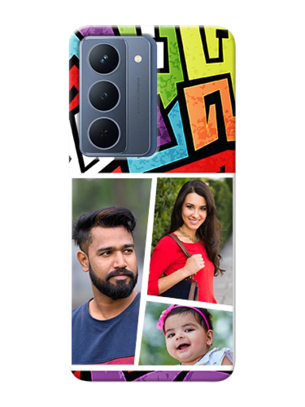 Custom Narzo 80x 5G Custom Hard Phone Case - Graffiti Pattern Design