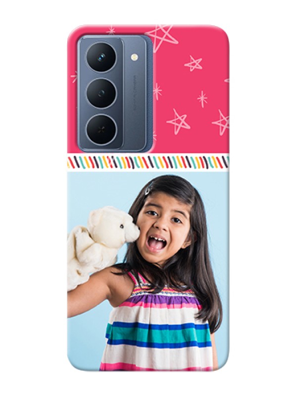 Custom Narzo 80x 5G Custom Hard Phone Case - Line Art Design