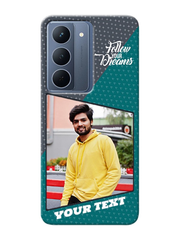 Custom Narzo 80x 5G Custom Hard Phone Case - Background Pattern Design With Quote