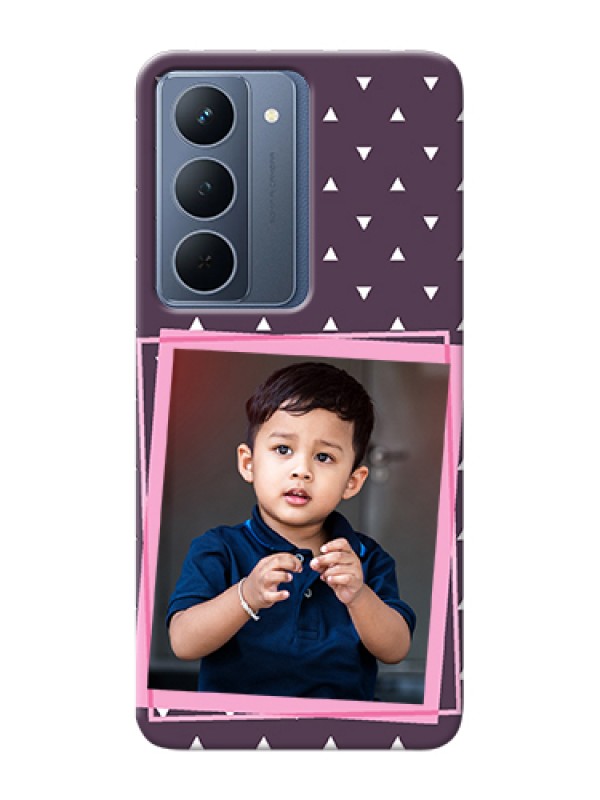 Custom Narzo 80x 5G Custom Hard Phone Case - Triangle Pattern Dotted Design