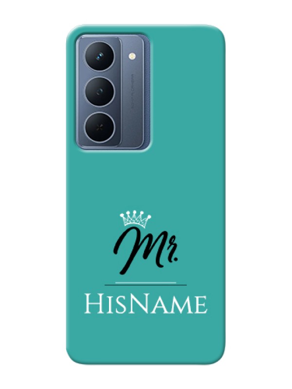 Custom Narzo 80x 5G Custom Hard Phone Case - Mr With Name Design
