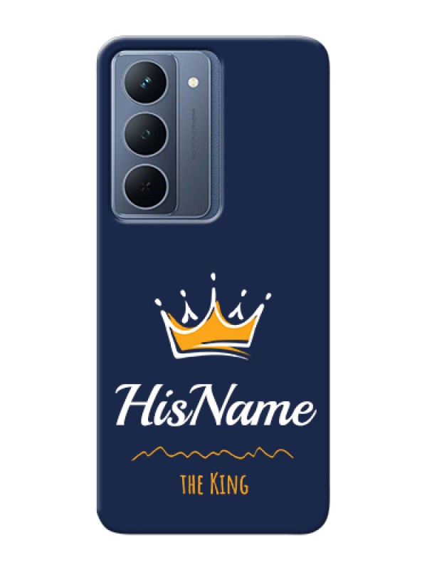 Custom Narzo 80x 5G Custom Hard Phone Case - King With Name Design