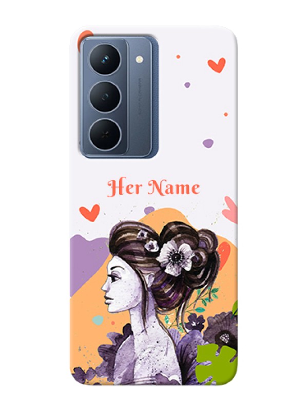 Custom Narzo 80x 5G Custom Hard Phone Case - Woman And Nature Design