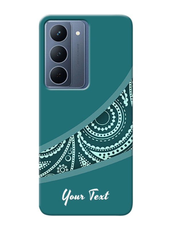 Custom Narzo 80x 5G Custom Hard Phone Case - Semi Visible Floral Design