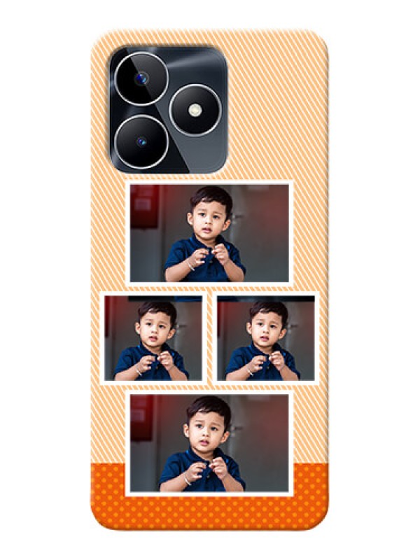 Custom Narzo N53 Mobile Back Covers: Bulk Photos Upload Design