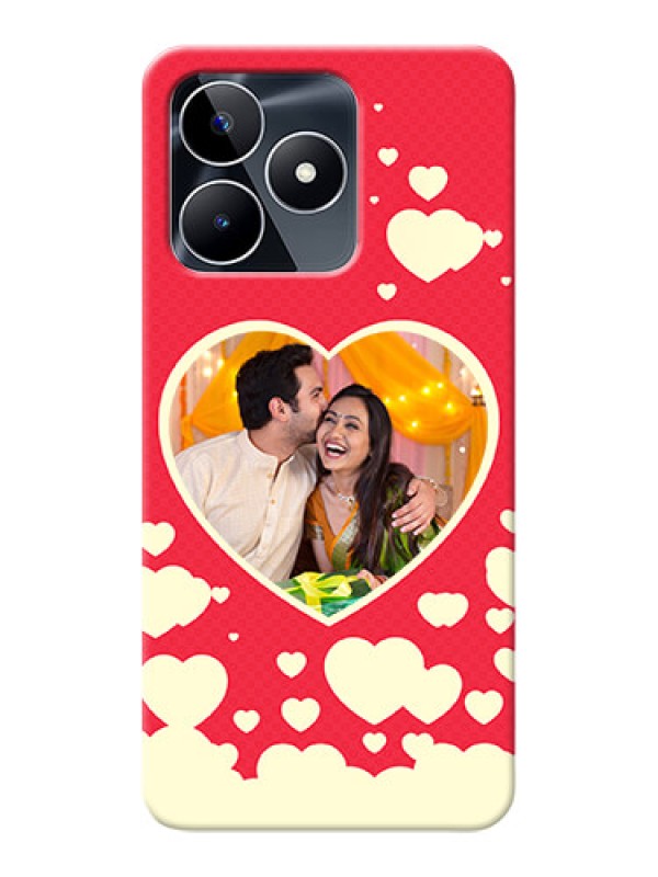 Custom Narzo N53 Phone Cases: Love Symbols Phone Cover Design