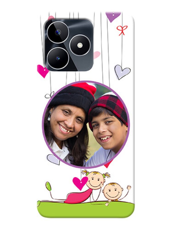 Custom Narzo N53 Mobile Cases: Cute Kids Phone Case Design