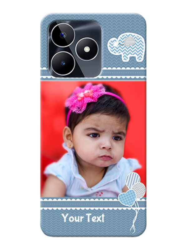 Custom Narzo N53 Custom Phone Covers with Kids Pattern Design