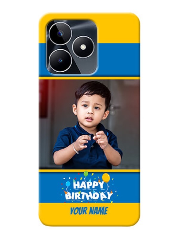 Custom Narzo N53 Mobile Back Covers Online: Birthday Wishes Design