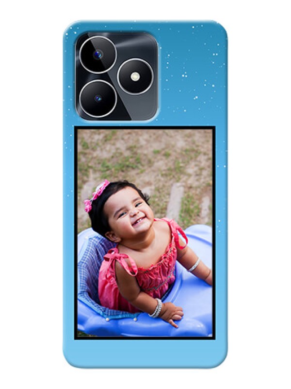 Custom Narzo N53 Phone Covers: Wave Pattern Colorful Design