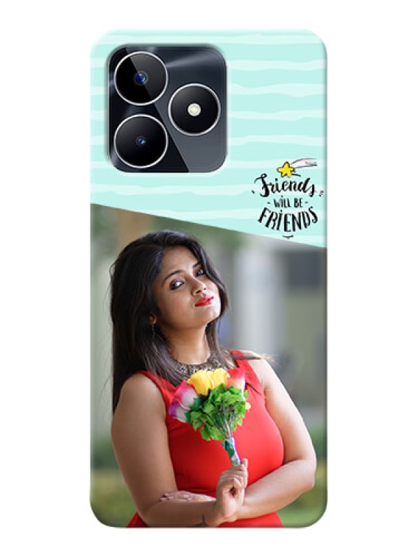 Custom Narzo N53 Mobile Back Covers: Friends Picture Icon Design