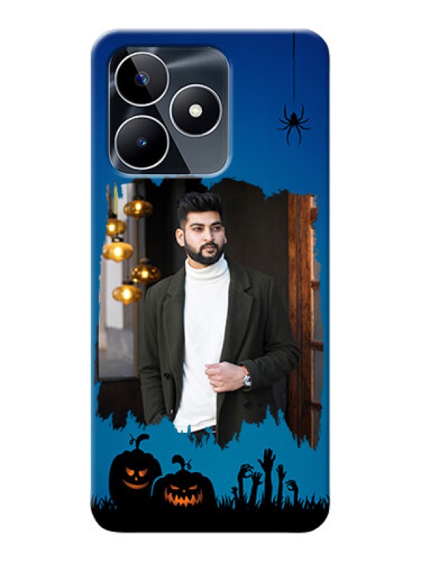 Custom Narzo N53 mobile cases online with pro Halloween design