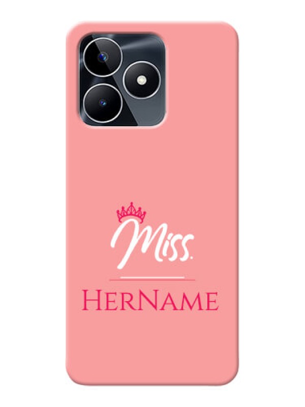 Custom Narzo N53 Custom Phone Case Mrs with Name