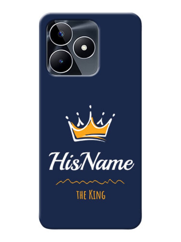 Custom Narzo N53 King Phone Case with Name