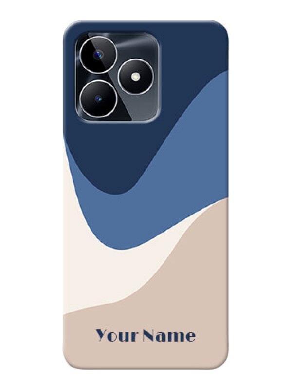Custom Narzo N53 Custom Phone Case with Abstract Drip Art Design
