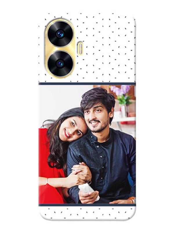 Custom Realme Narzo N55 Personalized Phone Cases: Premium Dot Design