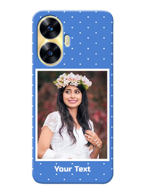 Custom Realme Narzo N55 Personalised Phone Cases: polka dots design