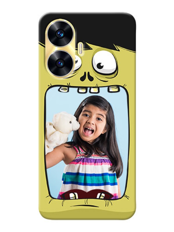 Custom Realme Narzo N55 Mobile Covers: Cartoon monster back case Design