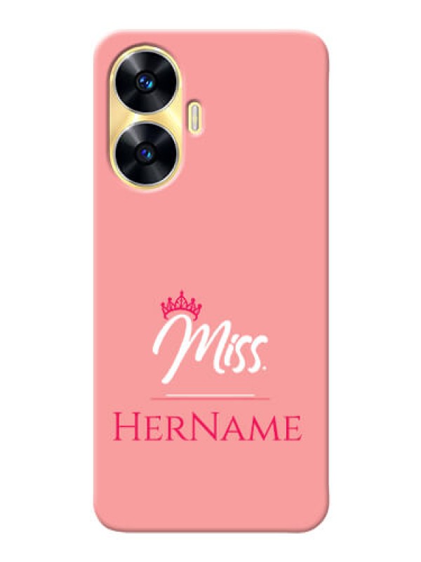 Custom Realme Narzo N55 Custom Phone Case Mrs with Name