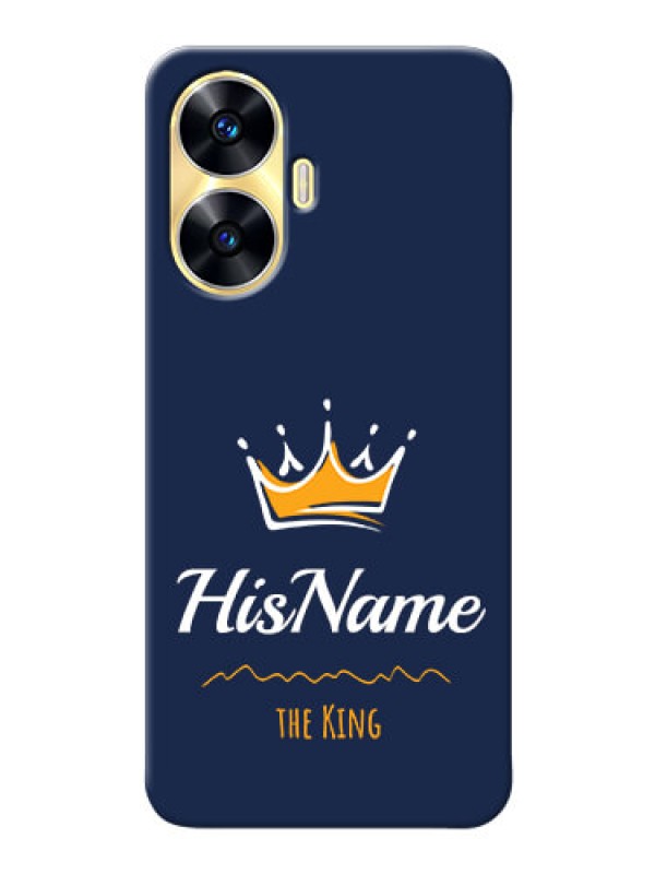 Custom Realme Narzo N55 King Phone Case with Name