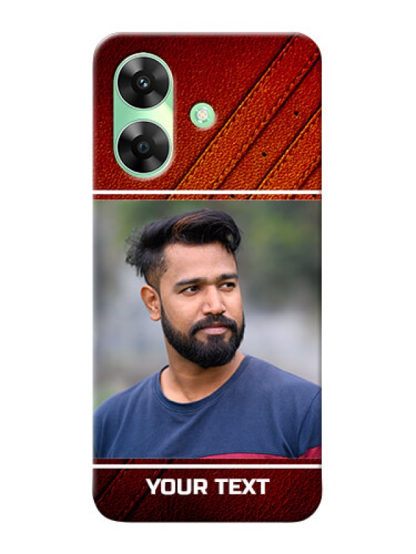 Custom Realme Narzo N61 Back Covers: Leather Phone Case Design