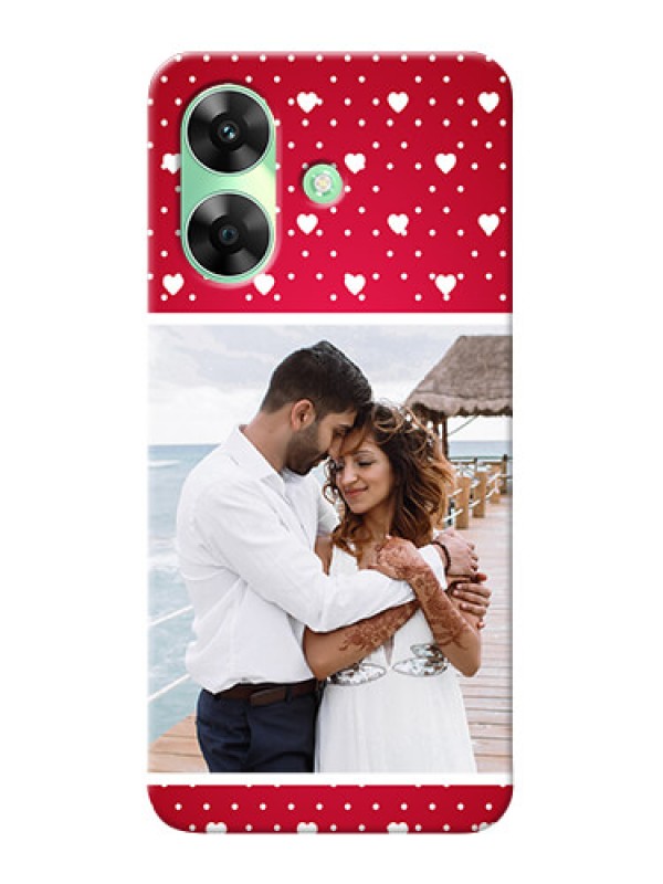 Custom Realme Narzo N61 custom back covers: Hearts Mobile Case Design