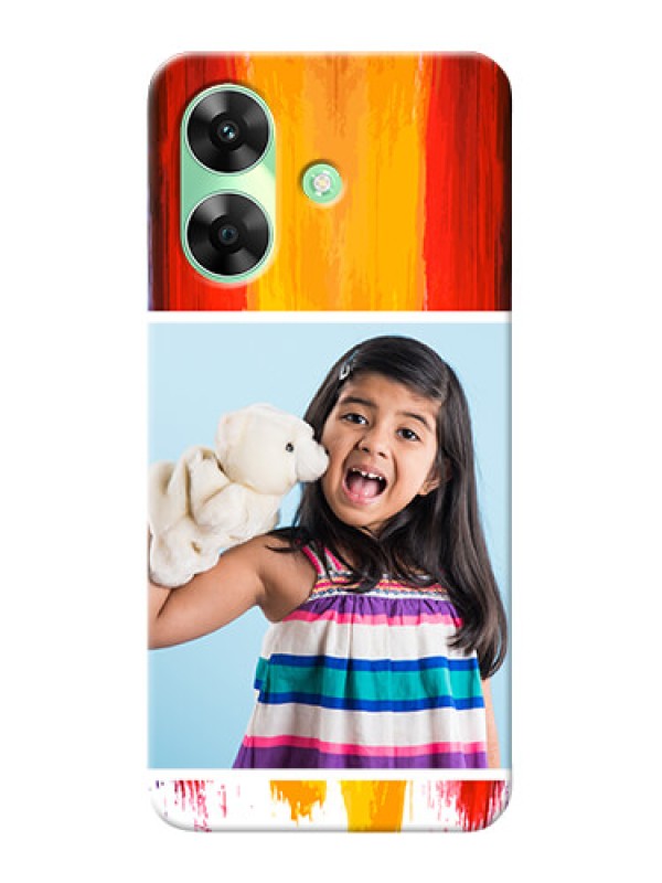 Custom Realme Narzo N61 custom phone covers: Multi Color Design