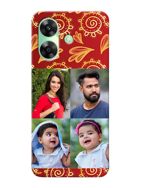 Custom Realme Narzo N61 Mobile Phone Cases: 4 Image Traditional Design