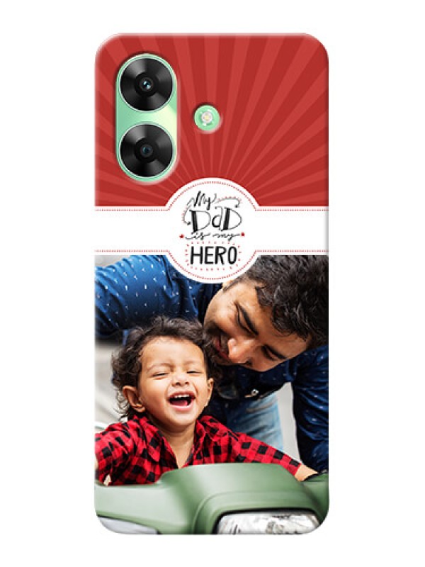 Custom Realme Narzo N61 custom mobile phone cases: My Dad Hero Design