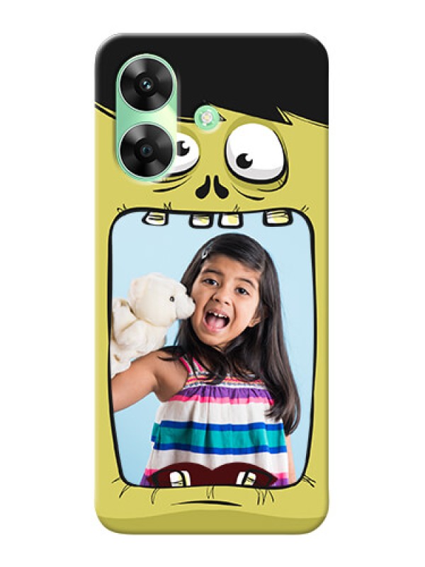 Custom Realme Narzo N61 Mobile Covers: Cartoon monster back case Design