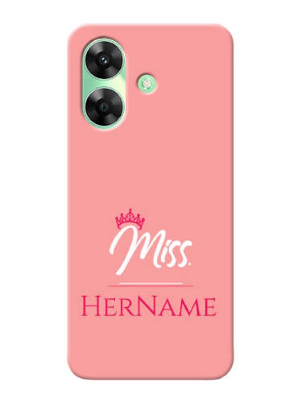 Custom Realme Narzo N61 Custom Phone Case Mrs with Name