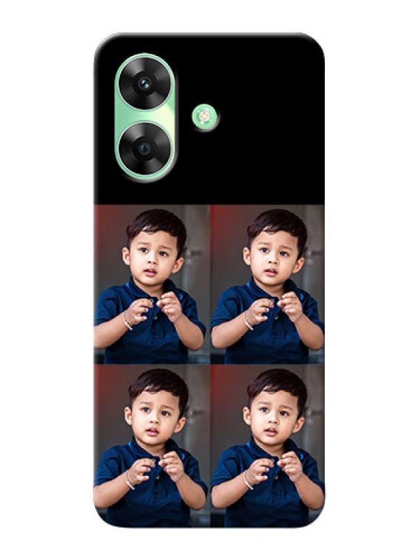 Custom Realme Narzo N61 4 Image Holder on Mobile Cover